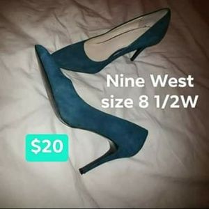 Nine west shoes sz 8 1/2 w
